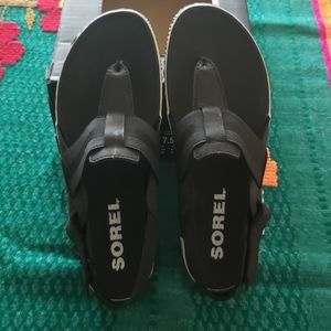 🐻‍❄️ Sorel 🐻‍❄️ Out N About Plus BLACK Sandal